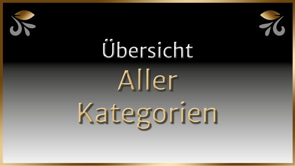 Übersicht aller Kategorien