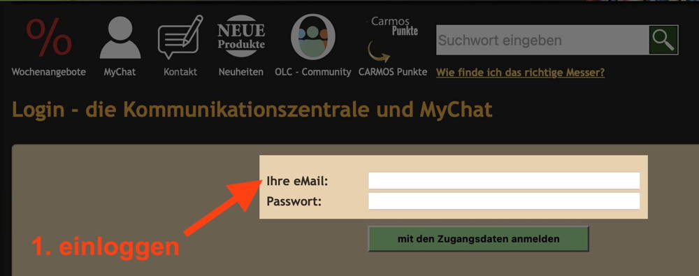 MyChat - Schritt 1